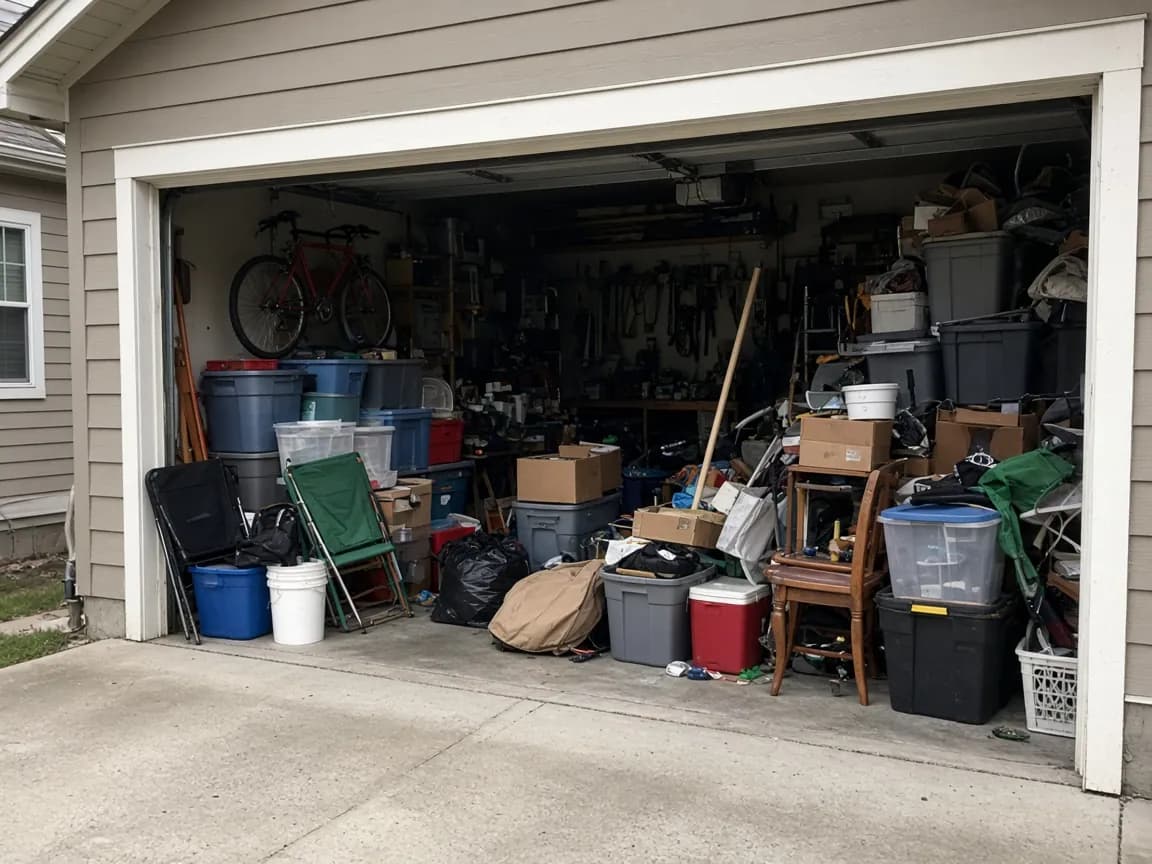 Before: Garage Cleanout