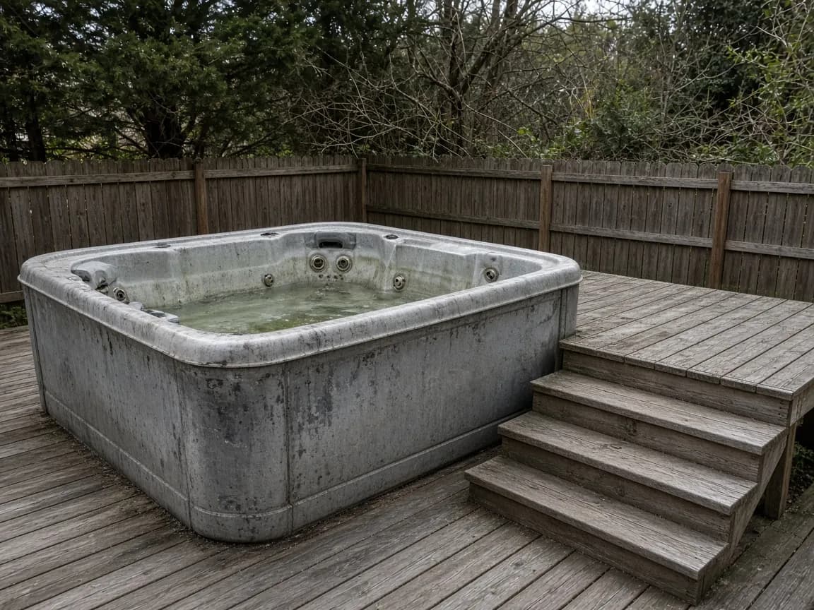 Hot Tub Removal example