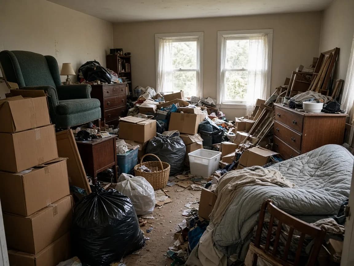 Before: House Cleanout