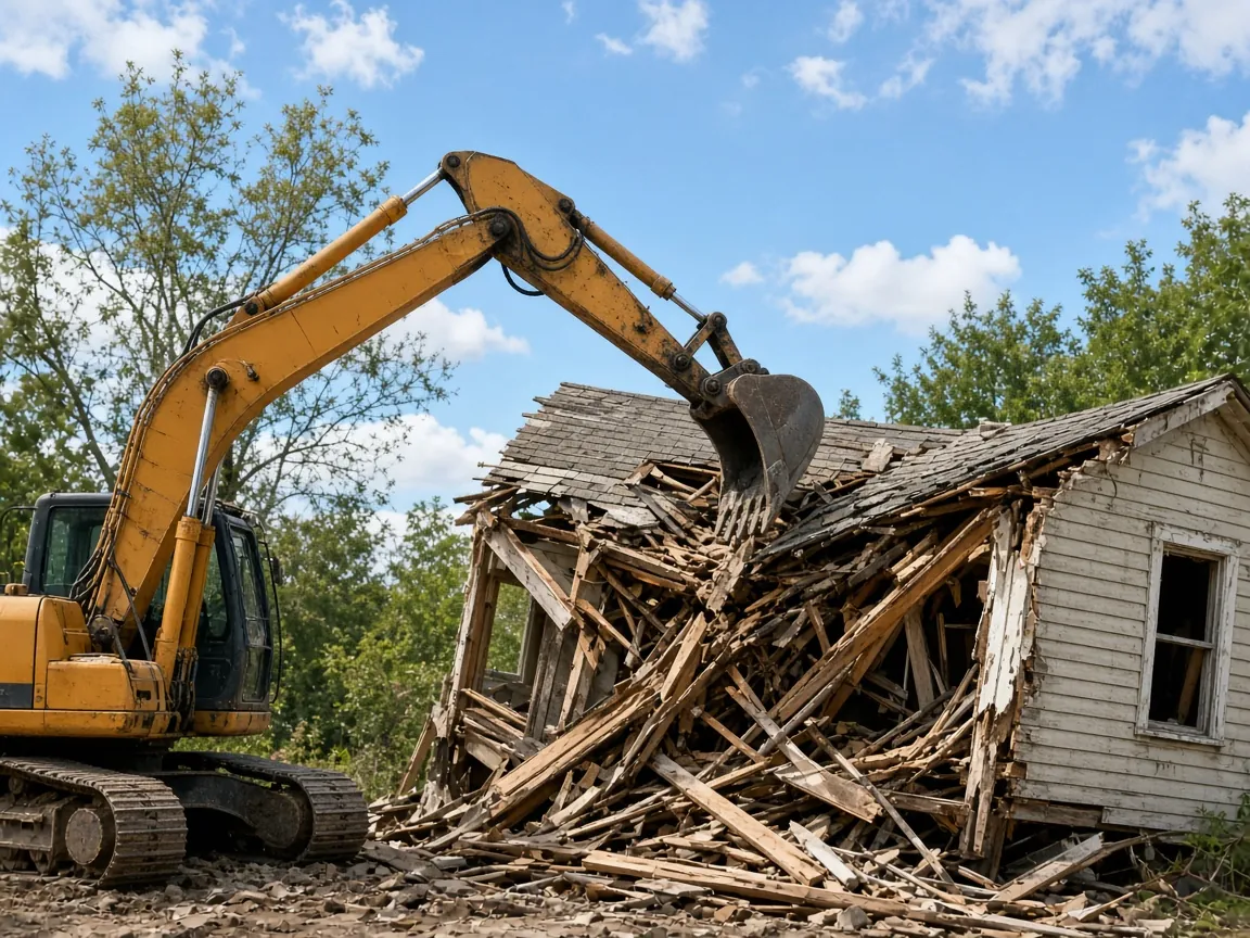 Light Demolition vs. Junk Removal
