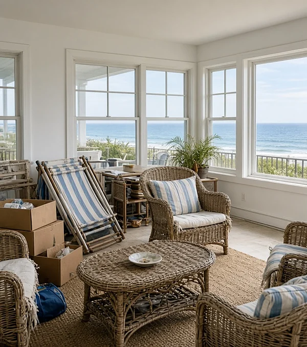 Before: Example: Vacation Rental Cleanout – Ocean City, MD