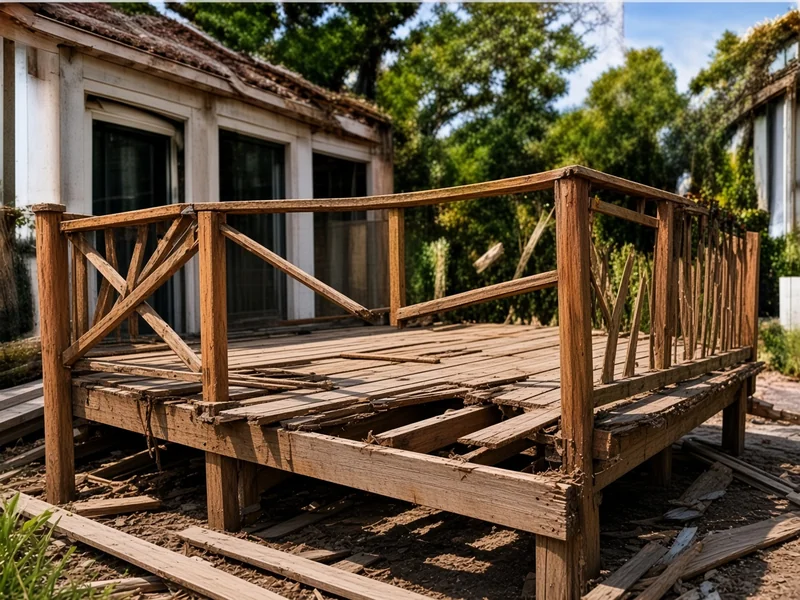 Deck Demolition in Salisbury
