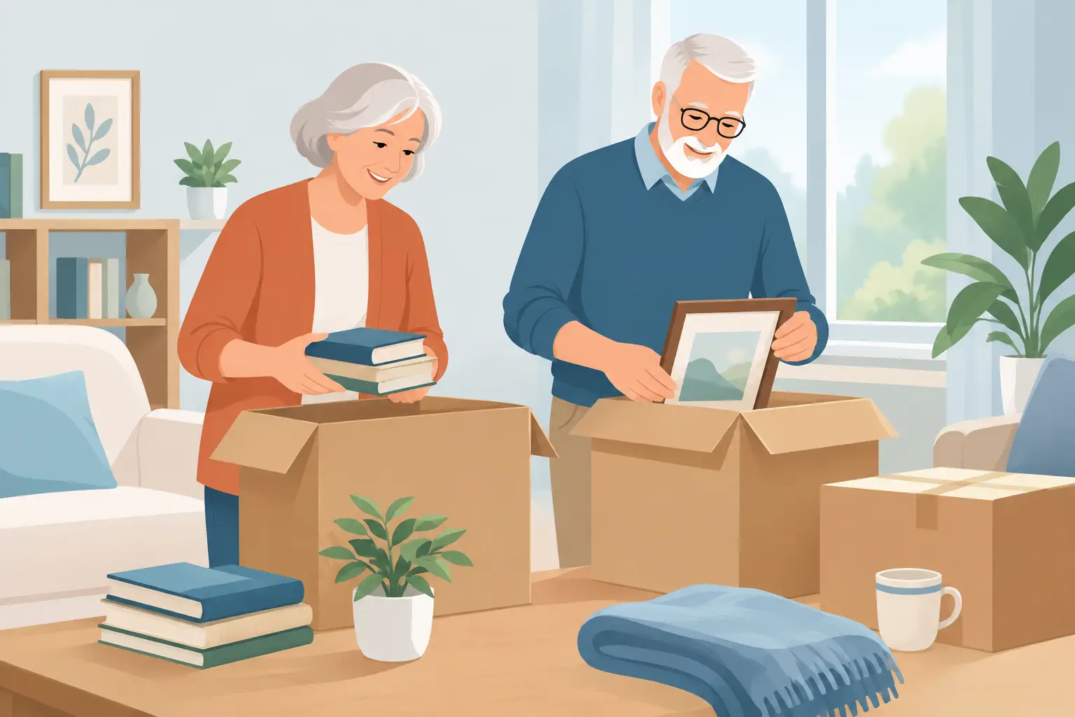 10 Best Tips for Downsizing Seniors at Home