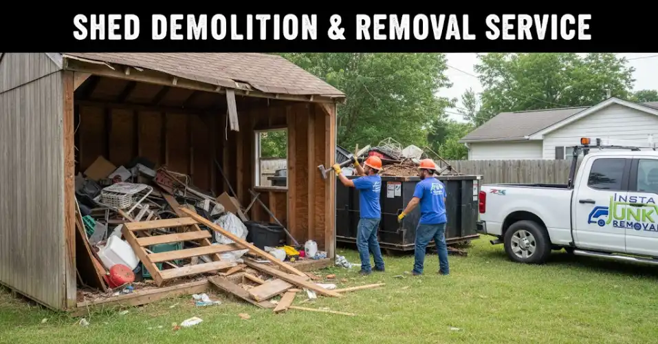 Fast, Safe & Affordable Shed Demolition