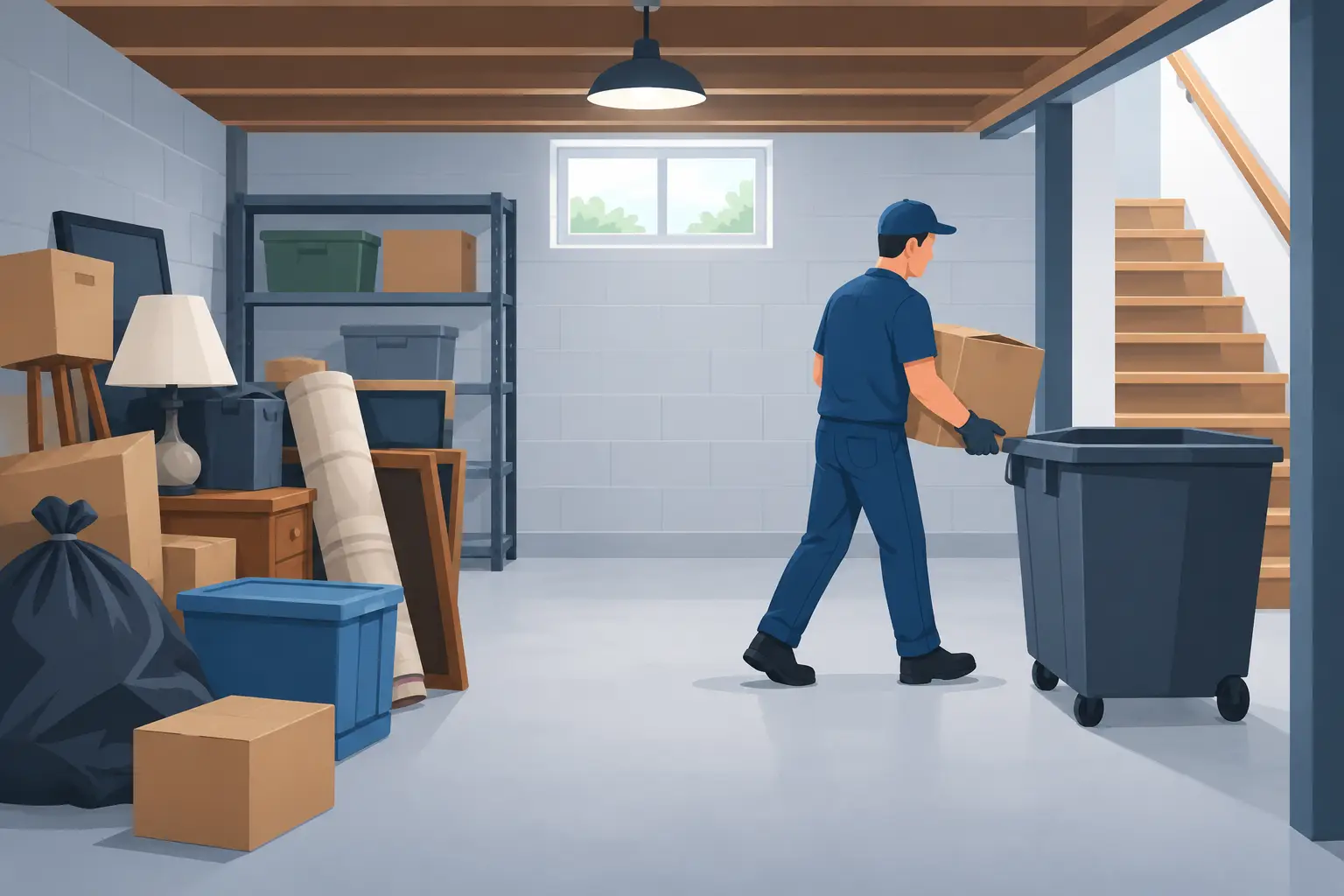 Basement Cleanout Service That Clears the Way
