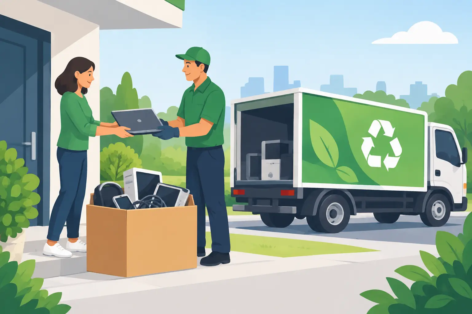 Electronics Recycling Pickup Service Made Easy