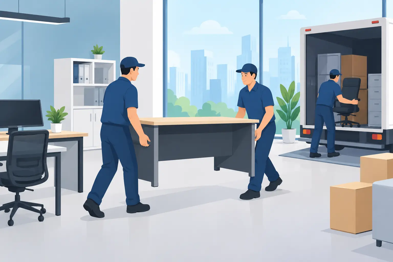 Office Furniture Removal Service Without the Hassle