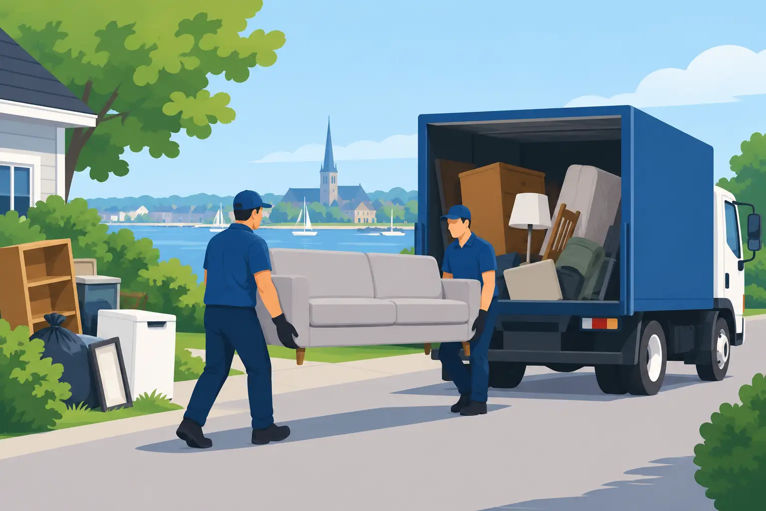Same Day Junk Removal in Salisbury You Can Trust