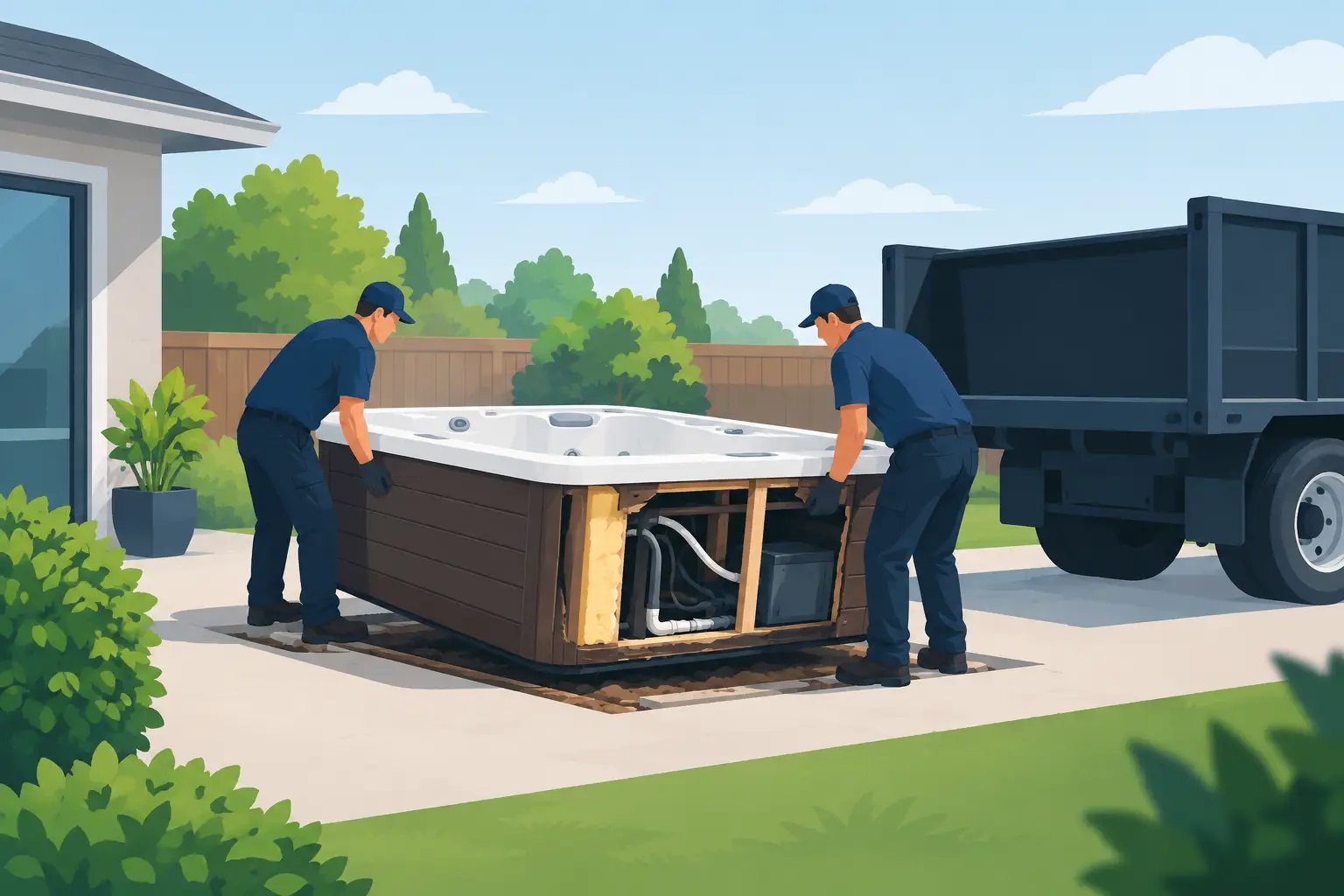 When You Need a Hot Tub Removal Service