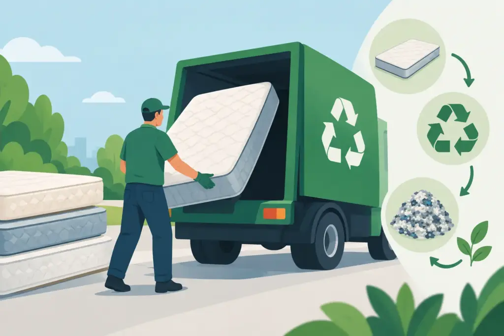 How to Recycle Old Mattresses Without the Hassle